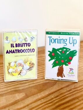 💥 Vintage Cassettes — Il Brutto Anatroccolo (The Ugly Duckling) & Toning Up